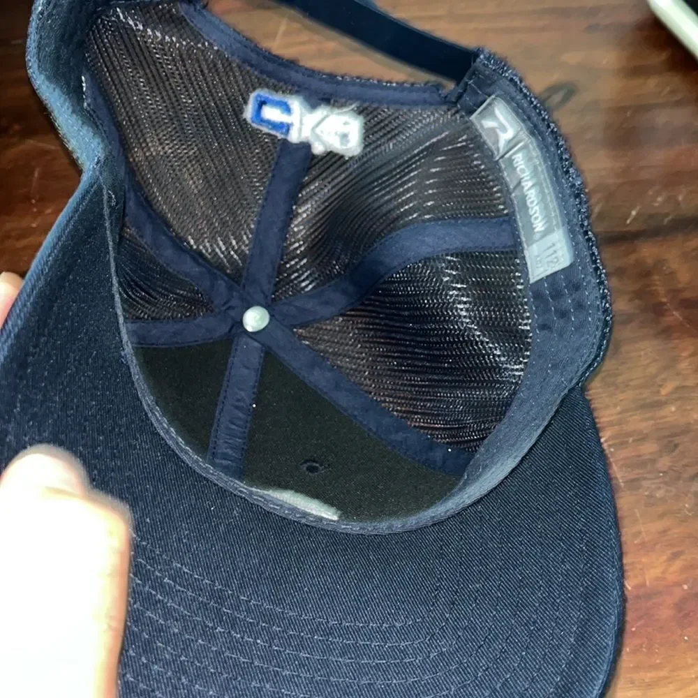 Blue SnapBack K-9 Police Dog Trials training handling cap hat mesh back pl
